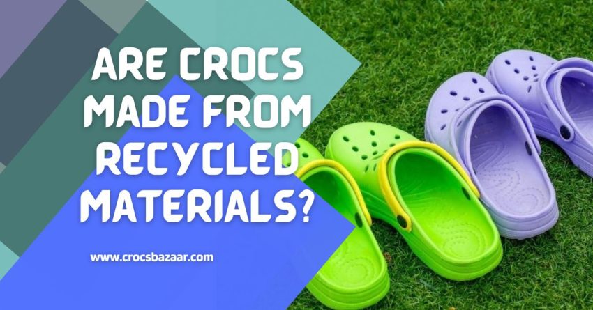 what material is crocs made out of