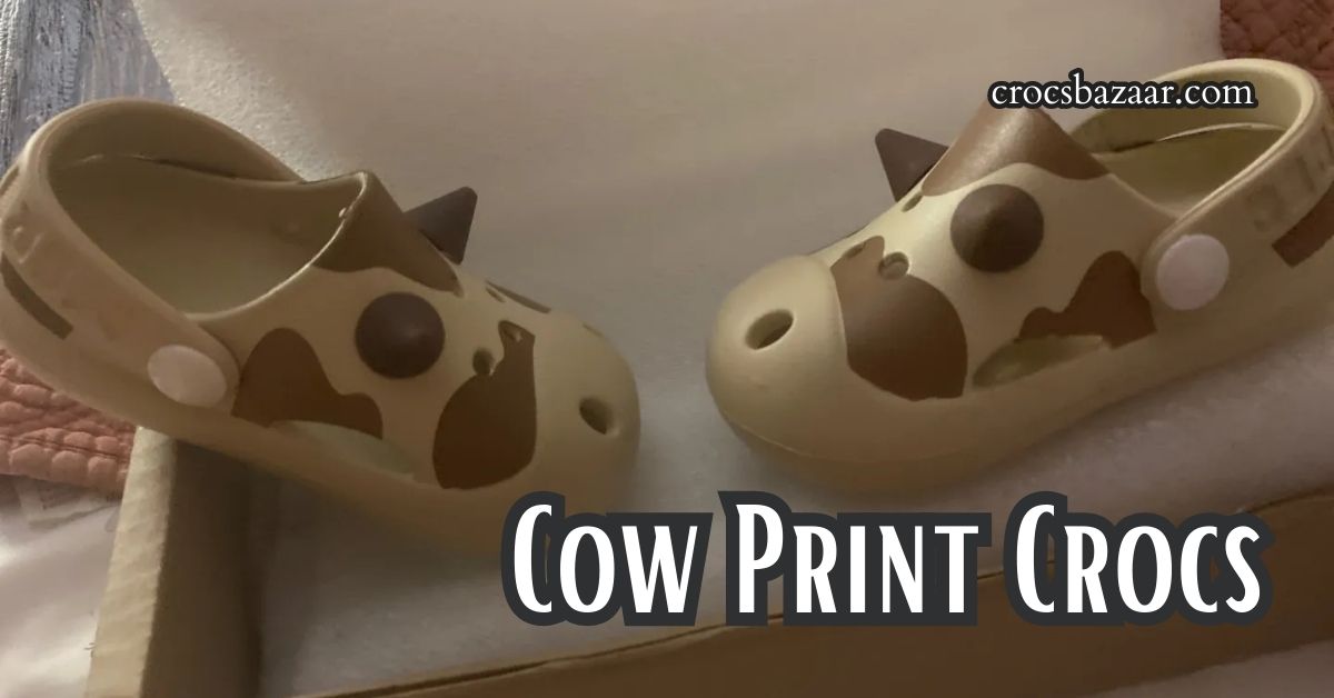 Cow Print Crocs The Animal Design Crocs   Cow Print Crocs2 