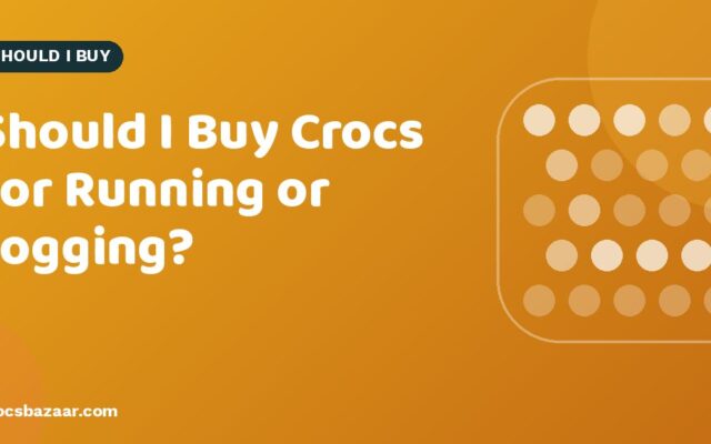 Should I Buy Crocs for Running or Jogging?